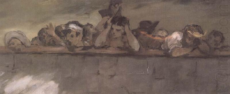Edouard Manet Details of The Execution of Maximilian china oil painting image